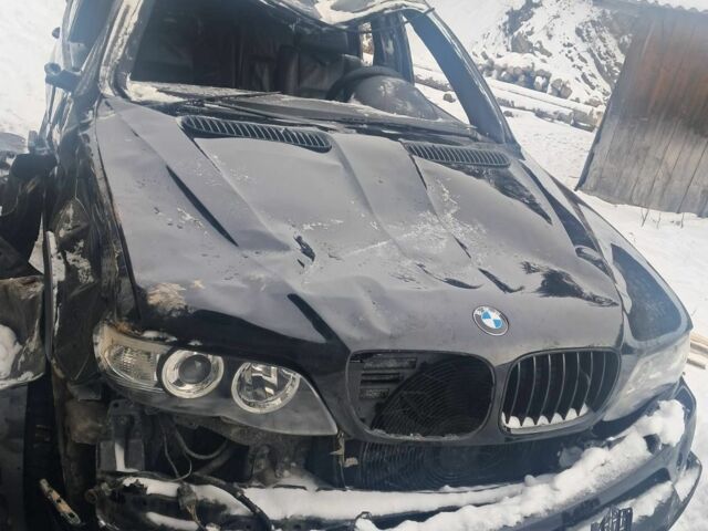 Черный БМВ Х5, объемом двигателя 3 л и пробегом 250 тыс. км за 3800 $, фото 1 на Automoto.ua