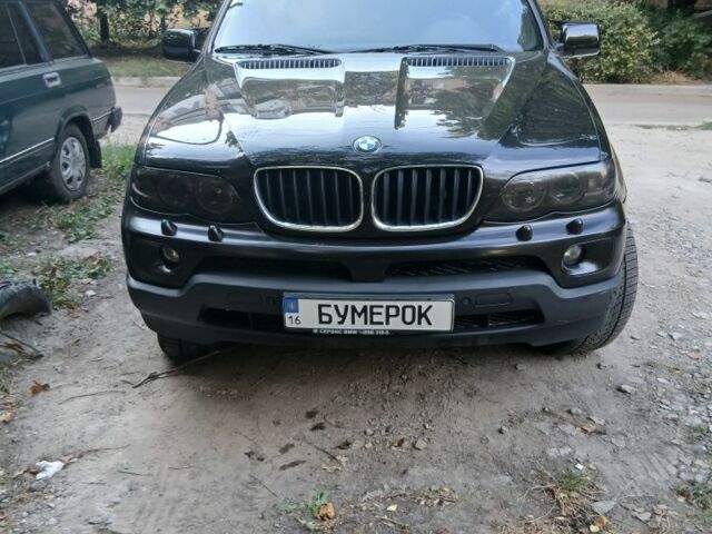 Черный БМВ Х5, объемом двигателя 3 л и пробегом 400 тыс. км за 9970 $, фото 1 на Automoto.ua