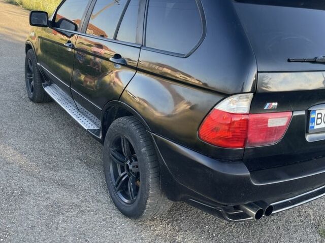 Чорний БМВ Х5, об'ємом двигуна 4.4 л та пробігом 350 тис. км за 7200 $, фото 1 на Automoto.ua