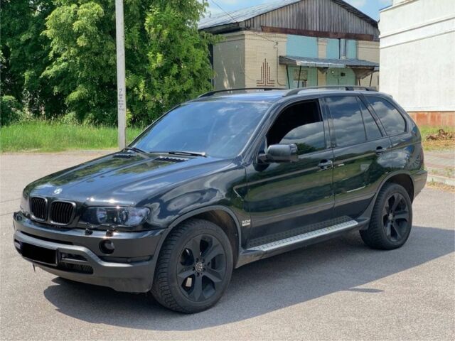 Черный БМВ Х5, объемом двигателя 3 л и пробегом 381 тыс. км за 6200 $, фото 1 на Automoto.ua