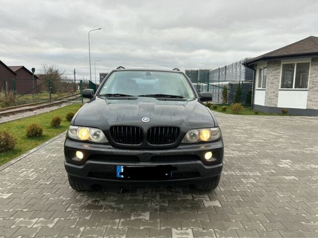 Черный БМВ Х5, объемом двигателя 3 л и пробегом 320 тыс. км за 5800 $, фото 1 на Automoto.ua