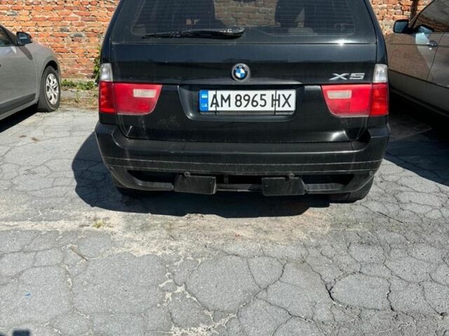 Черный БМВ Х5, объемом двигателя 3 л и пробегом 300 тыс. км за 7545 $, фото 1 на Automoto.ua