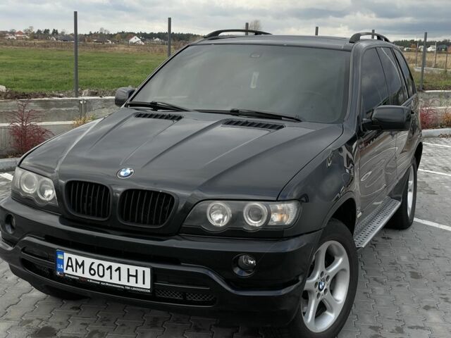 Черный БМВ Х5, объемом двигателя 3 л и пробегом 400 тыс. км за 6400 $, фото 1 на Automoto.ua