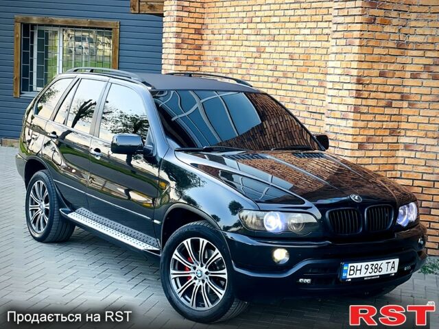 Черный БМВ Х5, объемом двигателя 3 л и пробегом 360 тыс. км за 6850 $, фото 1 на Automoto.ua