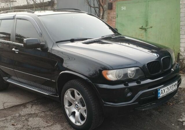 Чорний БМВ Х5, об'ємом двигуна 4.4 л та пробігом 240 тис. км за 8950 $, фото 1 на Automoto.ua