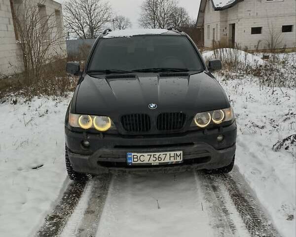Черный БМВ Х5, объемом двигателя 3 л и пробегом 400 тыс. км за 9000 $, фото 1 на Automoto.ua