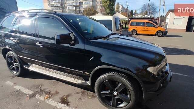 Черный БМВ Х5, объемом двигателя 3 л и пробегом 449 тыс. км за 7000 $, фото 1 на Automoto.ua