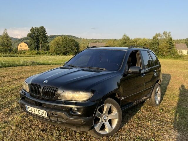 Черный БМВ Х5, объемом двигателя 3 л и пробегом 380 тыс. км за 4400 $, фото 1 на Automoto.ua