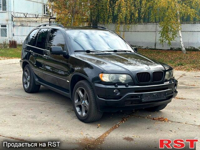 Черный БМВ Х5, объемом двигателя 3 л и пробегом 400 тыс. км за 6000 $, фото 1 на Automoto.ua