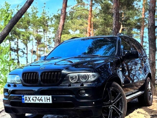 Черный БМВ Х5, объемом двигателя 4.6 л и пробегом 346 тыс. км за 8000 $, фото 1 на Automoto.ua
