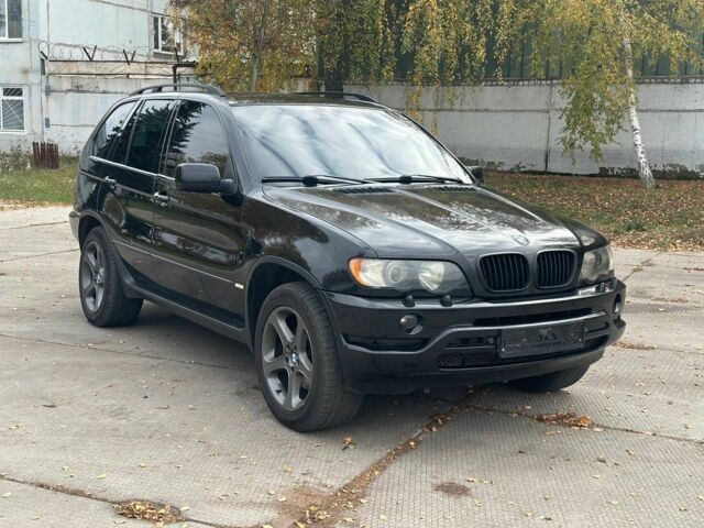 Черный БМВ Х5, объемом двигателя 3 л и пробегом 400 тыс. км за 6000 $, фото 1 на Automoto.ua