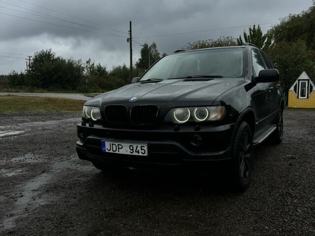 Черный БМВ Х5, объемом двигателя 3 л и пробегом 413 тыс. км за 7200 $, фото 1 на Automoto.ua