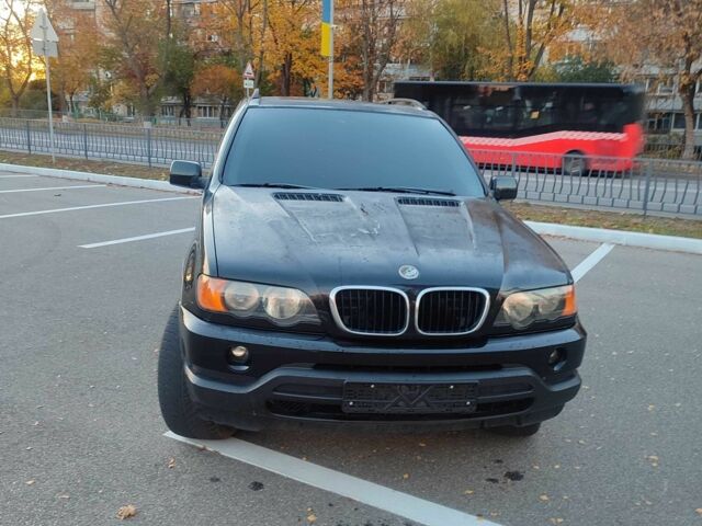 Черный БМВ Х5, объемом двигателя 3 л и пробегом 310 тыс. км за 4800 $, фото 1 на Automoto.ua