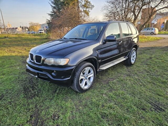 Черный БМВ Х5, объемом двигателя 3 л и пробегом 350 тыс. км за 4300 $, фото 1 на Automoto.ua