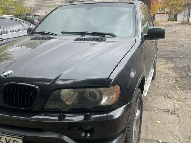 БМВ Х5 2002 в Днепре (Днепропетровске) на Automoto.ua Черный БМВ Х5, объемом двигателя 4.4 л и пробегом 445 тыс. км за 7500 $, фото 1 на Automoto.ua