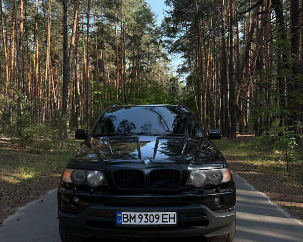 Черный БМВ Х5, объемом двигателя 3 л и пробегом 280 тыс. км за 9300 $, фото 1 на Automoto.ua