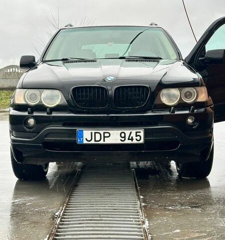 Чорний БМВ Х5, об'ємом двигуна 3 л та пробігом 416 тис. км за 7000 $, фото 1 на Automoto.ua