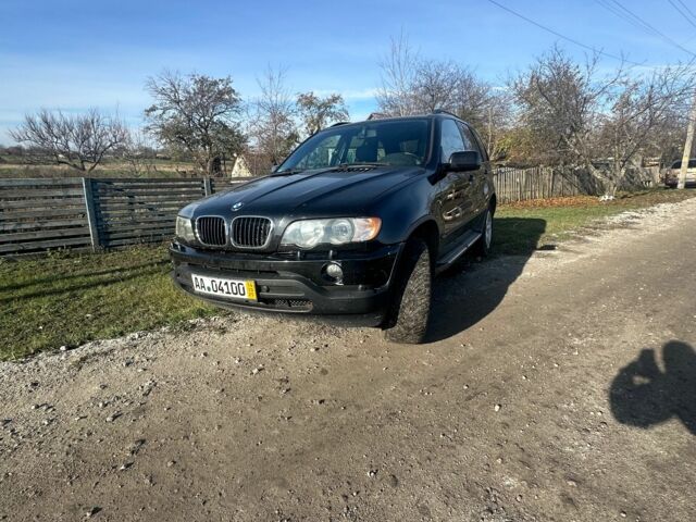 Черный БМВ Х5, объемом двигателя 3 л и пробегом 330 тыс. км за 5500 $, фото 1 на Automoto.ua