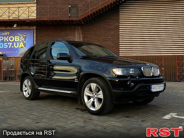Черный БМВ Х5, объемом двигателя 3 л и пробегом 290 тыс. км за 9000 $, фото 1 на Automoto.ua