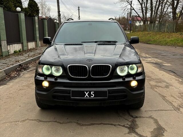 Черный БМВ Х5, объемом двигателя 3 л и пробегом 400 тыс. км за 5300 $, фото 1 на Automoto.ua