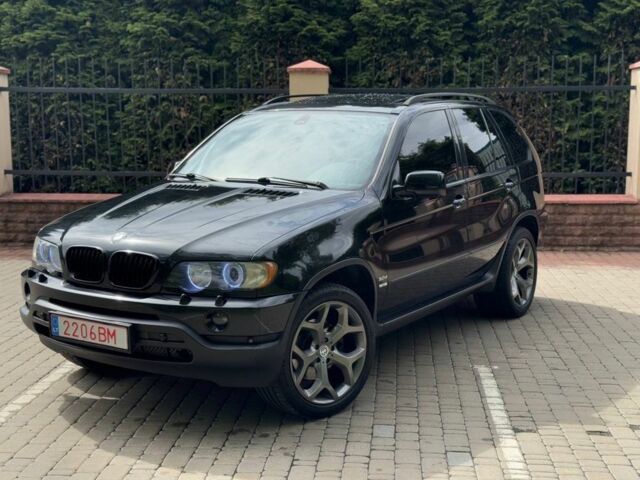Черный БМВ Х5, объемом двигателя 3 л и пробегом 260 тыс. км за 7000 $, фото 1 на Automoto.ua