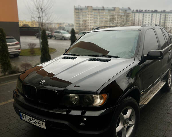 Черный БМВ Х5, объемом двигателя 3 л и пробегом 290 тыс. км за 8300 $, фото 1 на Automoto.ua