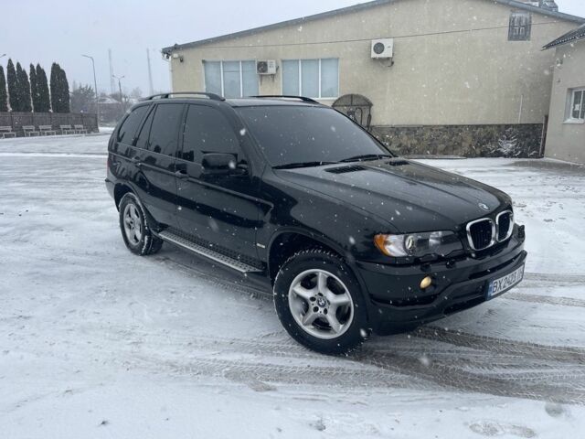 Чорний БМВ Х5, об'ємом двигуна 3 л та пробігом 240 тис. км за 6000 $, фото 1 на Automoto.ua