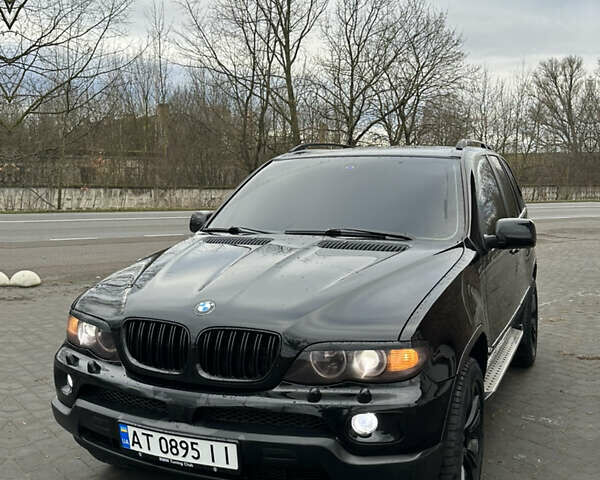 Черный БМВ Х5, объемом двигателя 2.99 л и пробегом 390 тыс. км за 9500 $, фото 1 на Automoto.ua
