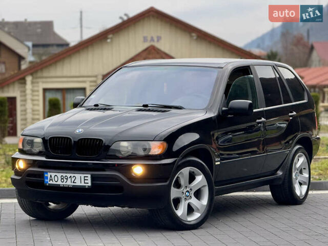 Черный БМВ Х5, объемом двигателя 3 л и пробегом 400 тыс. км за 8700 $, фото 1 на Automoto.ua