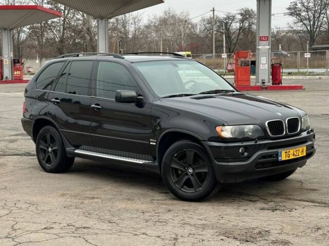 Черный БМВ Х5, объемом двигателя 3 л и пробегом 300 тыс. км за 5700 $, фото 1 на Automoto.ua