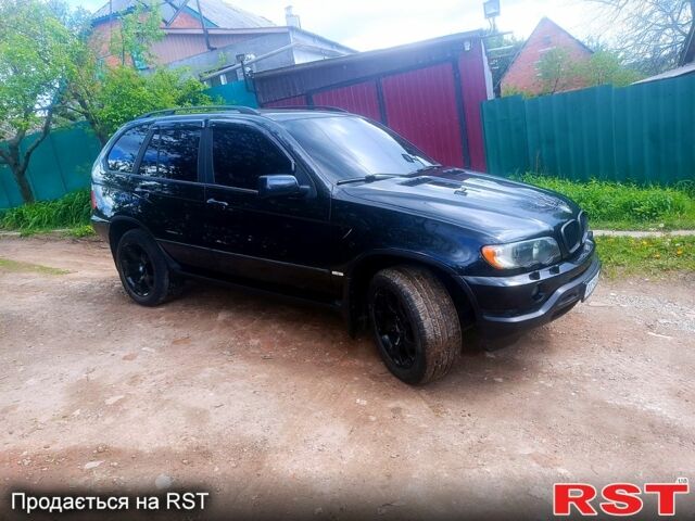 Черный БМВ Х5, объемом двигателя 3 л и пробегом 390 тыс. км за 5850 $, фото 1 на Automoto.ua
