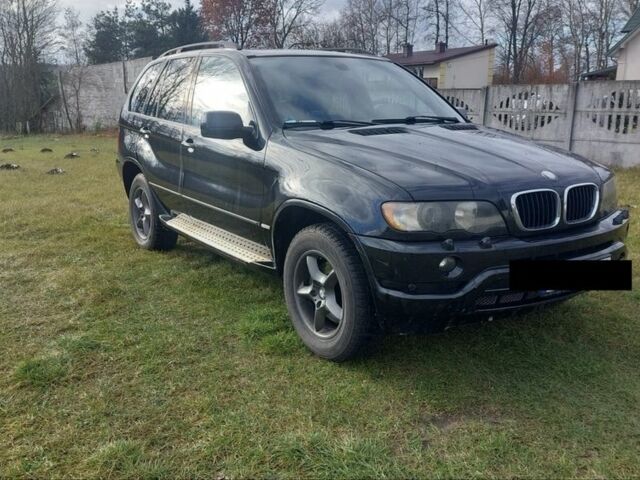 Черный БМВ Х5, объемом двигателя 3 л и пробегом 280 тыс. км за 4500 $, фото 1 на Automoto.ua