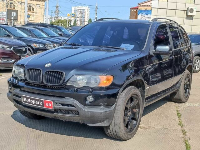 Чорний БМВ Х5, об'ємом двигуна 3 л та пробігом 416 тис. км за 6800 $, фото 1 на Automoto.ua