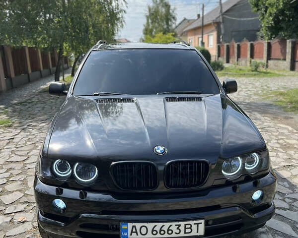 Черный БМВ Х5, объемом двигателя 3 л и пробегом 300 тыс. км за 8100 $, фото 1 на Automoto.ua