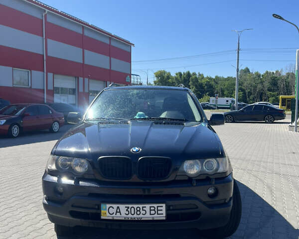 Черный БМВ Х5, объемом двигателя 3 л и пробегом 350 тыс. км за 7500 $, фото 1 на Automoto.ua