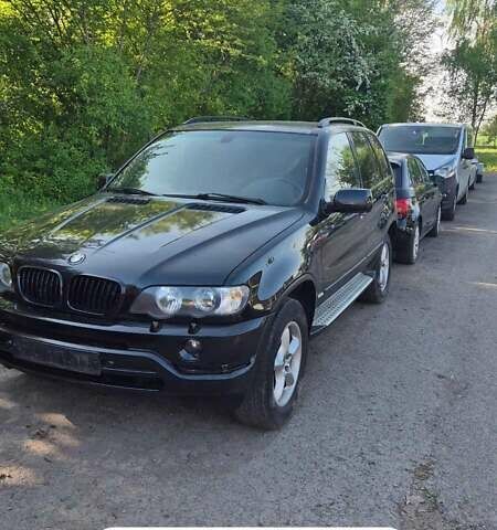 Черный БМВ Х5, объемом двигателя 3 л и пробегом 480 тыс. км за 5113 $, фото 1 на Automoto.ua