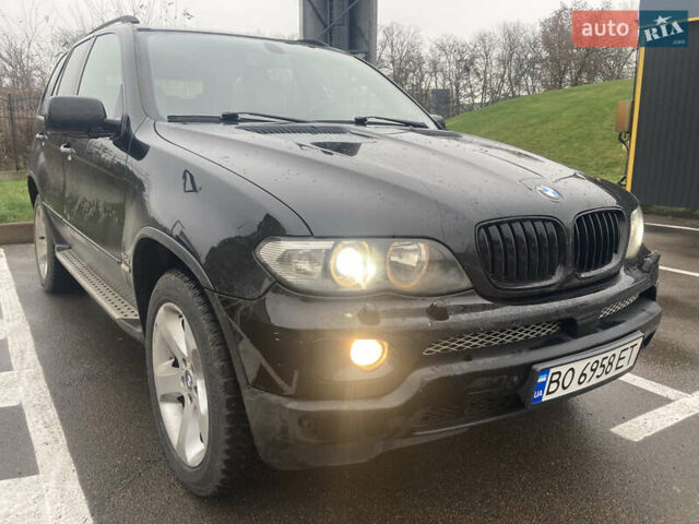 Черный БМВ Х5, объемом двигателя 3 л и пробегом 360 тыс. км за 6000 $, фото 1 на Automoto.ua