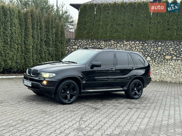 Черный БМВ Х5, объемом двигателя 3 л и пробегом 340 тыс. км за 11950 $, фото 1 на Automoto.ua