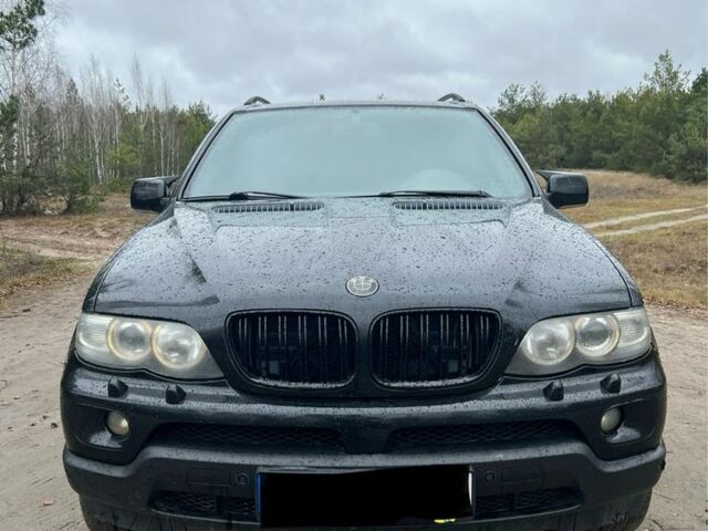 Чорний БМВ Х5, об'ємом двигуна 3 л та пробігом 368 тис. км за 6000 $, фото 1 на Automoto.ua
