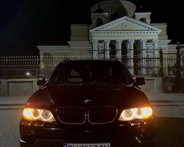 Черный БМВ Х5, объемом двигателя 3 л и пробегом 280 тыс. км за 10800 $, фото 1 на Automoto.ua