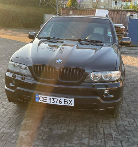 Черный БМВ Х5, объемом двигателя 4.8 л и пробегом 380 тыс. км за 6425 $, фото 1 на Automoto.ua