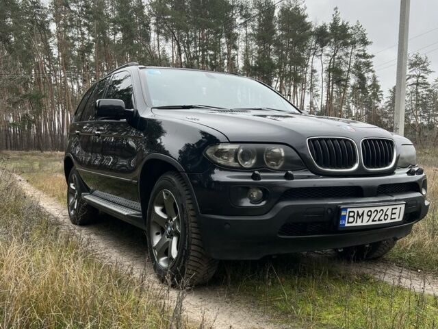 Черный БМВ Х5, объемом двигателя 3 л и пробегом 435 тыс. км за 12500 $, фото 1 на Automoto.ua