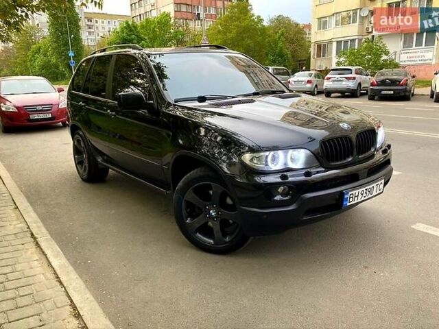 Черный БМВ Х5, объемом двигателя 3 л и пробегом 340 тыс. км за 9800 $, фото 1 на Automoto.ua