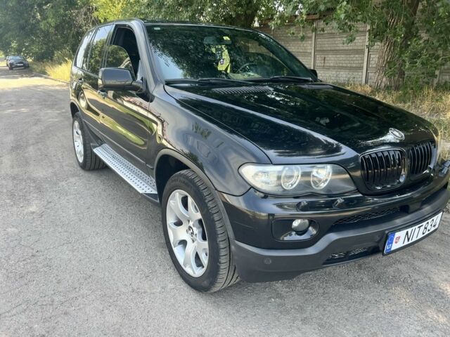 Черный БМВ Х5, объемом двигателя 3 л и пробегом 380 тыс. км за 6590 $, фото 1 на Automoto.ua