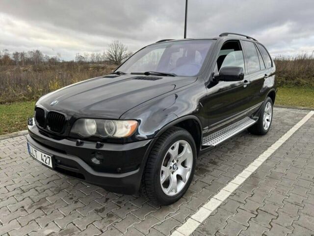 Чорний БМВ Х5, об'ємом двигуна 3 л та пробігом 218 тис. км за 3050 $, фото 1 на Automoto.ua