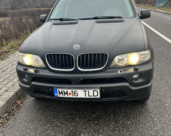 Чорний БМВ Х5, об'ємом двигуна 3 л та пробігом 380 тис. км за 4200 $, фото 1 на Automoto.ua