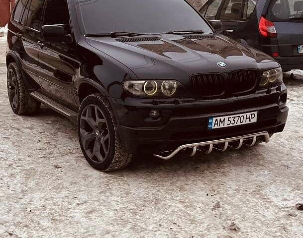 Чорний БМВ Х5, об'ємом двигуна 3 л та пробігом 450 тис. км за 13500 $, фото 1 на Automoto.ua