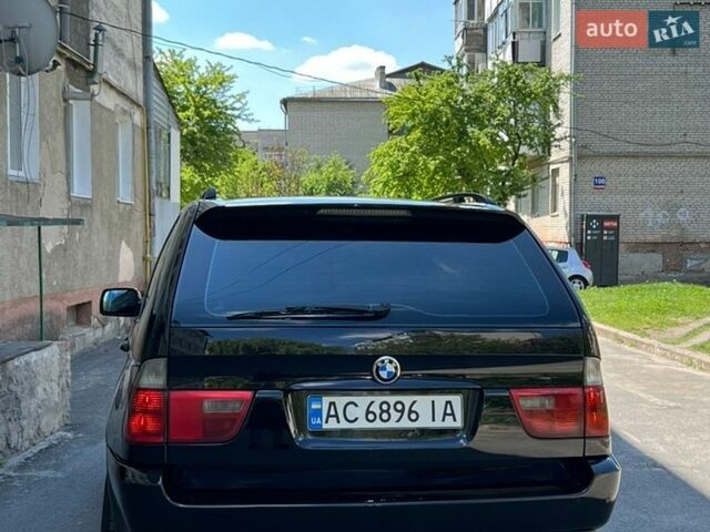 Черный БМВ Х5, объемом двигателя 3 л и пробегом 288 тыс. км за 10999 $, фото 1 на Automoto.ua