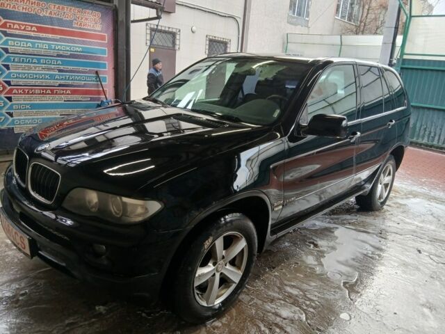 Черный БМВ Х5, объемом двигателя 3 л и пробегом 300 тыс. км за 4300 $, фото 1 на Automoto.ua