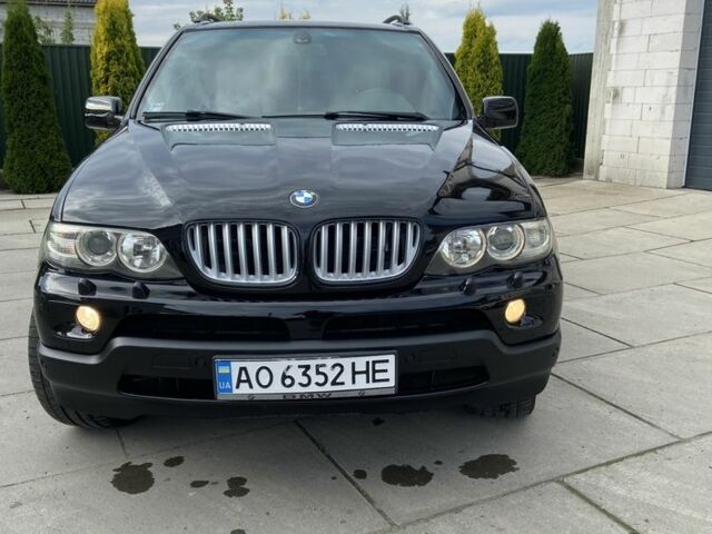 Черный БМВ Х5, объемом двигателя 3 л и пробегом 450 тыс. км за 9000 $, фото 1 на Automoto.ua